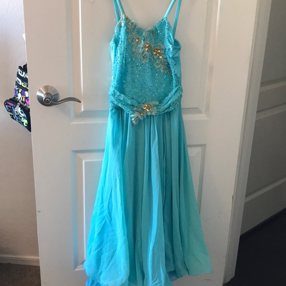Girls dance costume